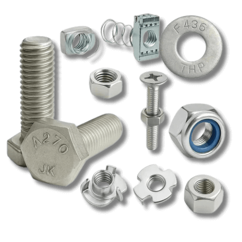 Best Quality MS Studs, Nuts & Fasteners Supplier in India